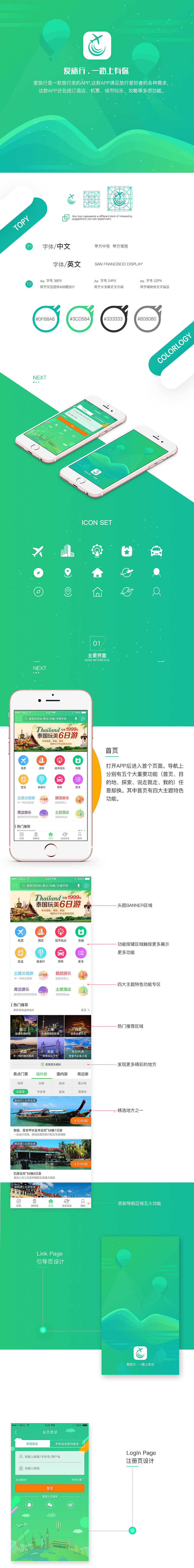 爱旅行APP（图ZNjI5NTAyMDg=） - APP界面 - 站酷设计师Victoryholo原创素材 - 站酷ZCOOL