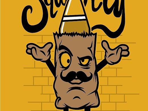 汽水（个人主页-ZNDQ3MTAyMDA=） - 新锐潮流插画 - 站酷设计师风为裳123原创素材 - 站酷ZCOOL