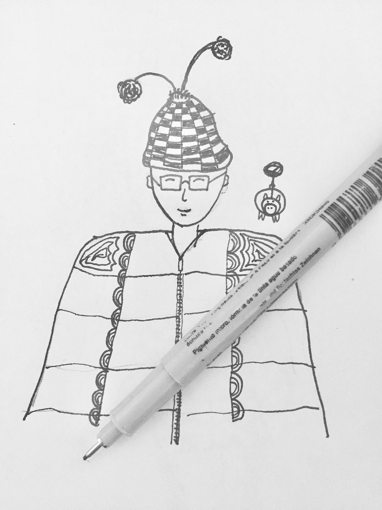 个人日常简笔画