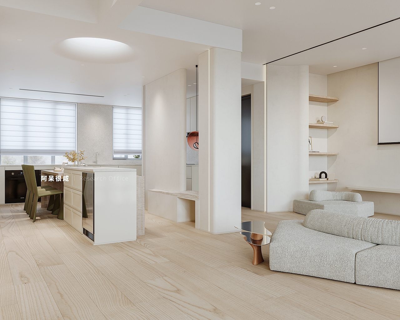 现代 · 跃层 - Modern thermocline