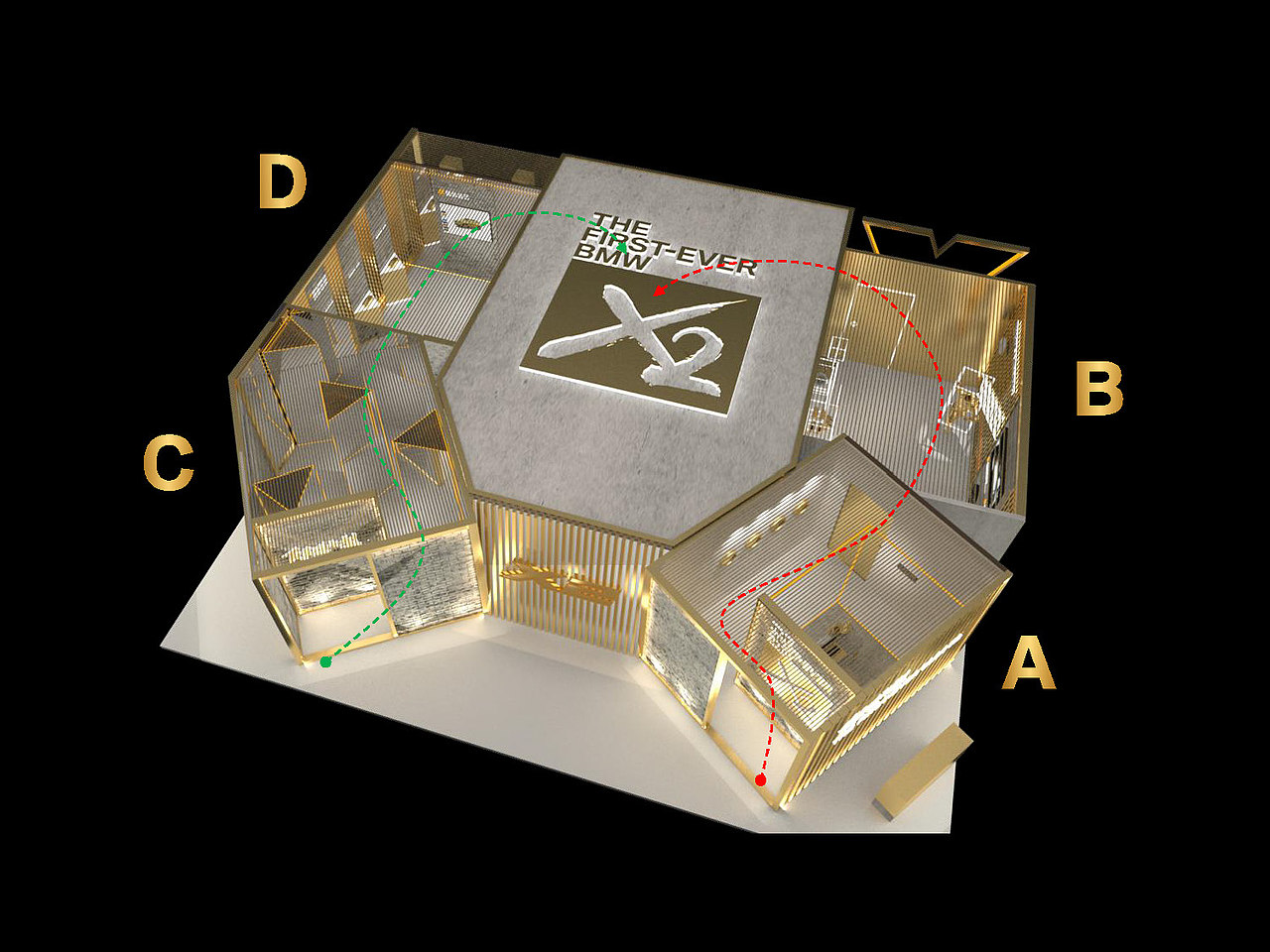 BMW 宝马 X2 新车发布活动 设计方案 popup show（图ZMjY5OTk1NDY4） - 展陈设计 - 站酷设计师SNCreative原创素材 - 站酷ZCOOL