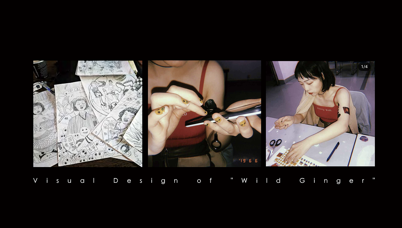 青年亚文化视觉设计-插画设计-野生姜