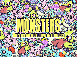 一群小怪獸正在向你靠近