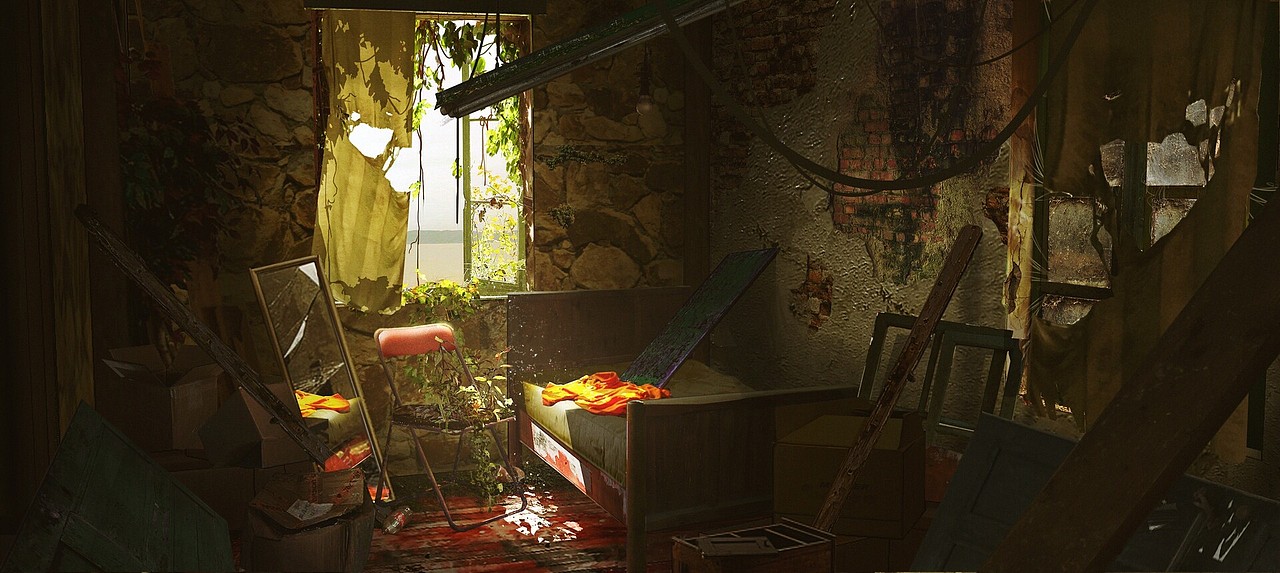 废弃小屋