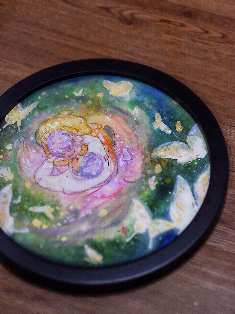 年初速涂（图ZMTkzNDI1MjI4） - 绘画 - 站酷设计师钟鲤蔓原创素材 - 站酷ZCOOL