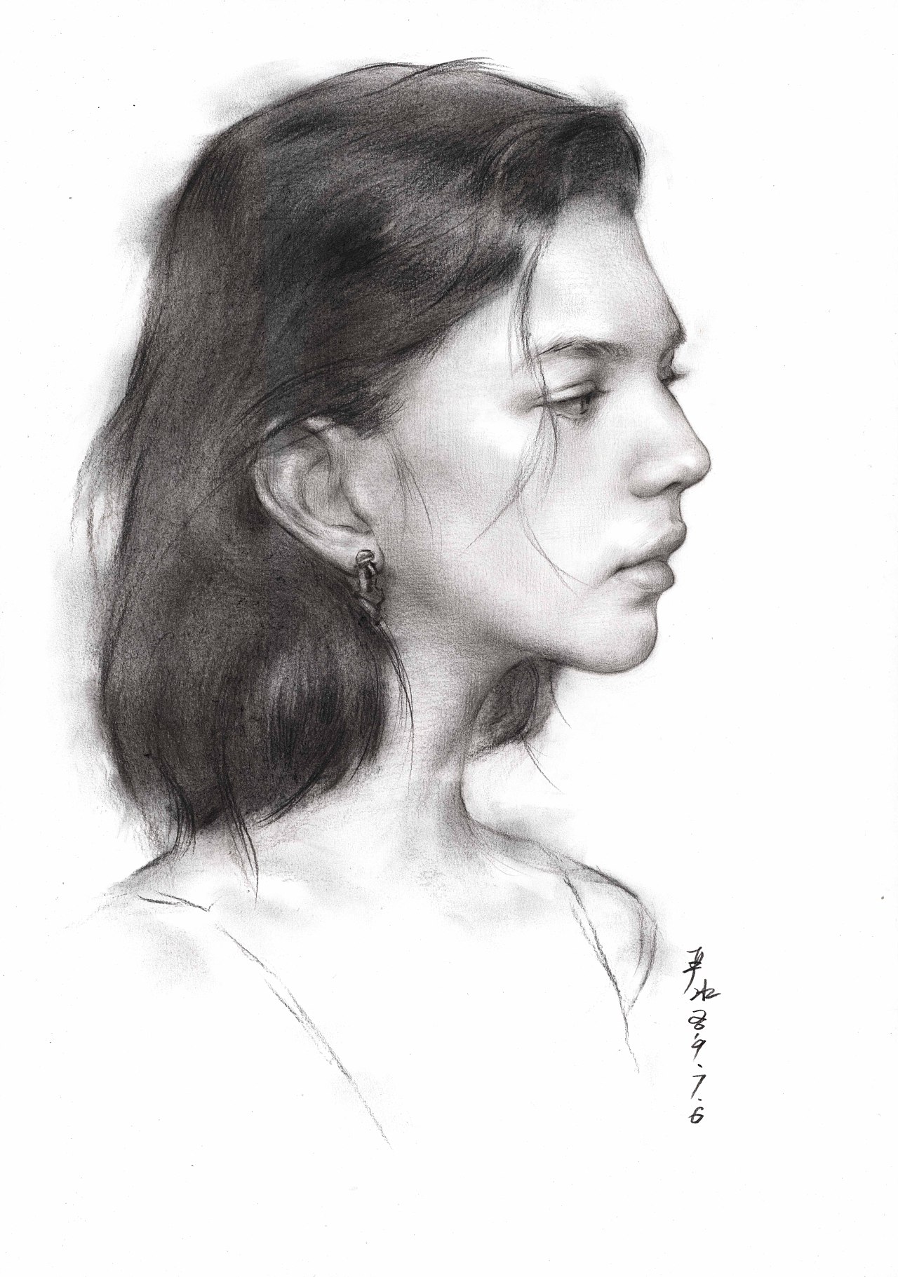 《近期的一些素描练习》