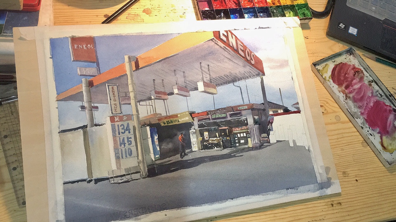 水彩风景（图ZMTI5MzQ1ODgw） - 绘画 - 站酷设计师weijk028原创素材 - 站酷ZCOOL