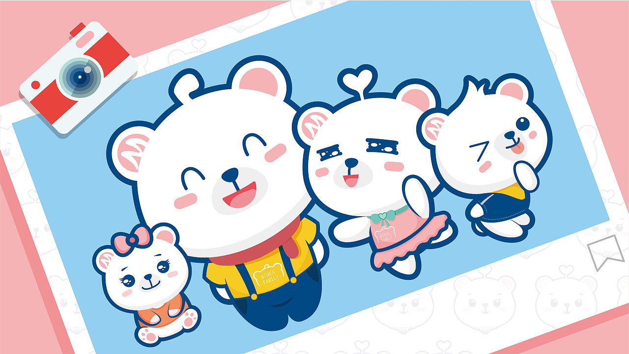 Midae Family Q版形象设计（图ZMTkwNTEyNDE2） - IP形象 - 站酷设计师BERRY莓原创素材 - 站酷ZCOOL