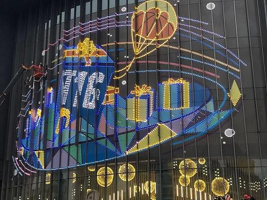 南昌商业大楼灯饰画定制 铭星专业户外景观灯画工厂