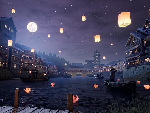 UE4 凤凰古城 古风场景