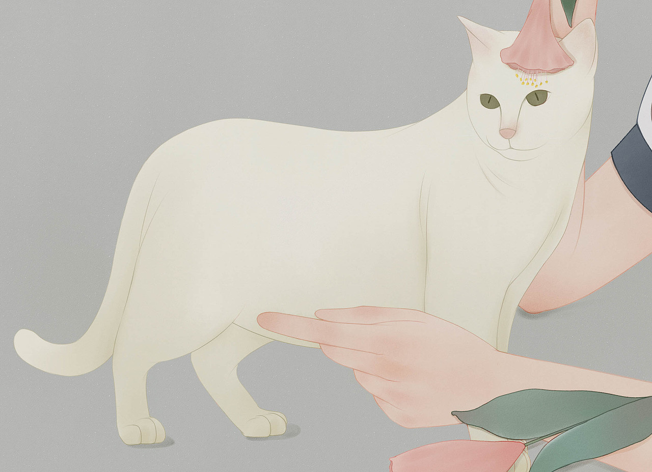 隱 秘 花 園（圖ZMTU2OTQ1MDAw） - 商業(yè)插畫 - 站酷設(shè)計(jì)師閆聽聽原創(chuàng)素材 - 站酷ZCOOL