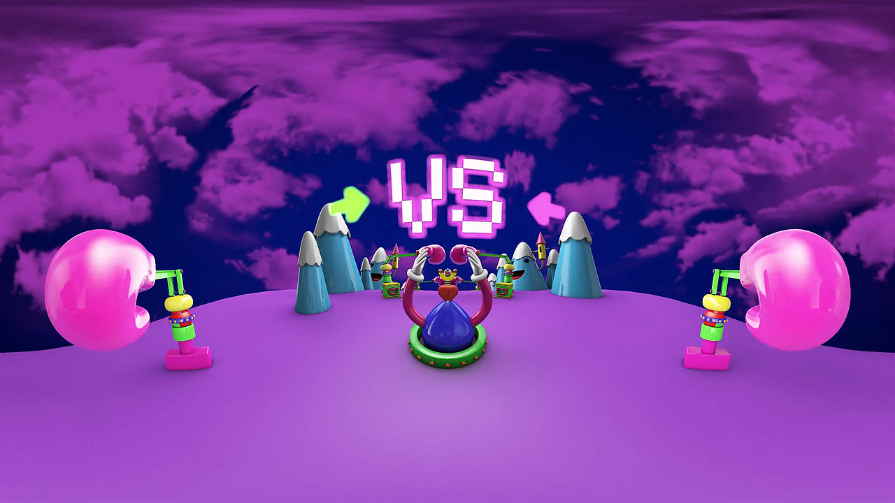 【动画】临摹 "奇葩说第三季"片头动画——vr版