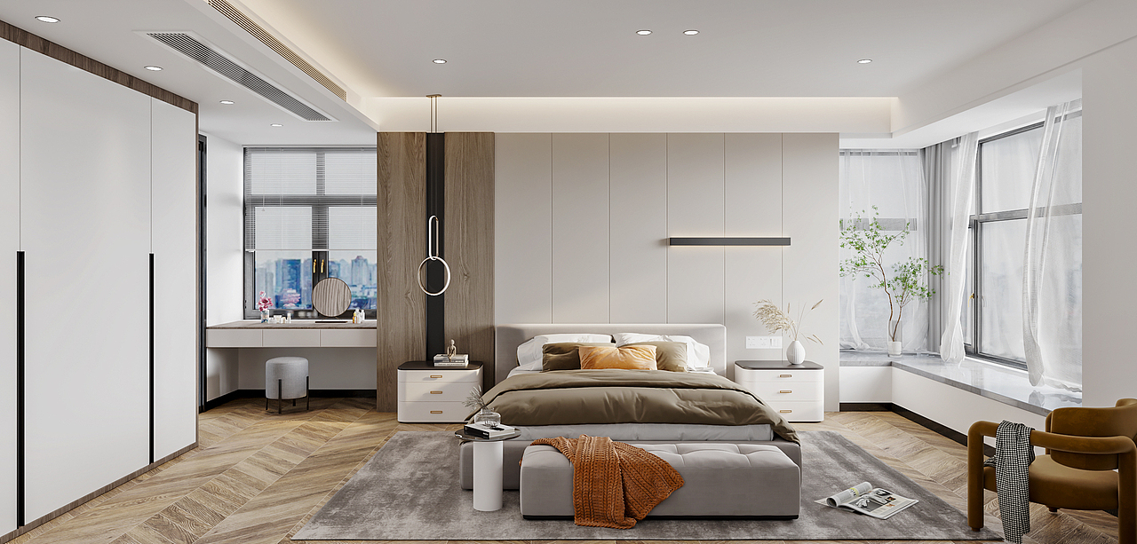 深圳装修:半山道1号现代轻奢风设计,大平层我最爱!