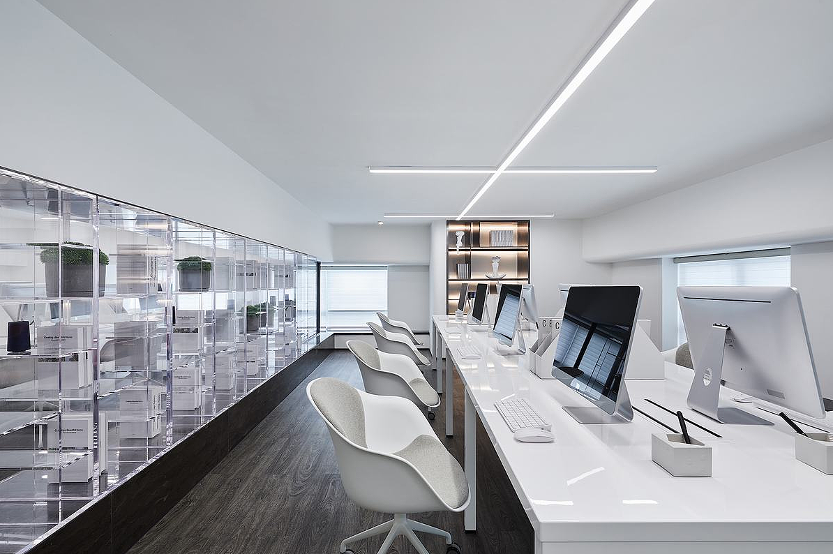 办公室样板间效果图