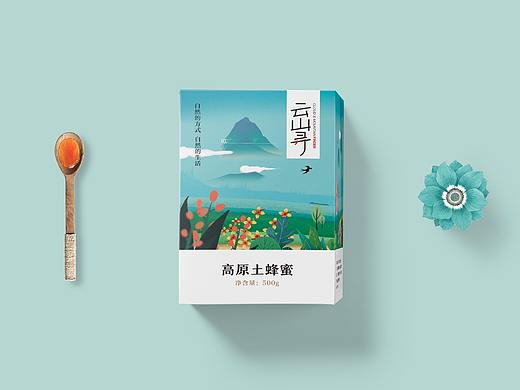 云山寻蜂蜜包装设计