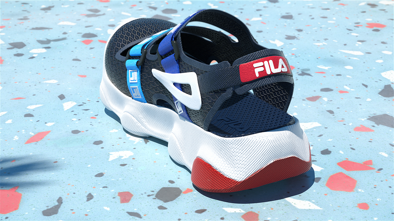 FILA_儿童凉鞋_三维产品动画（图ZMjI3MDY1OTYw） - 动画/影视 - 站酷设计师Accel鱼不语原创素材 - 站酷ZCOOL