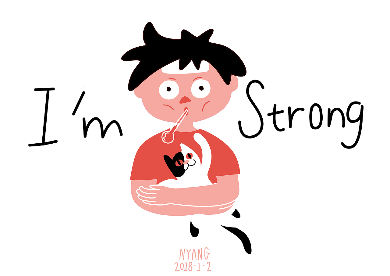 I'm strong :muscle: