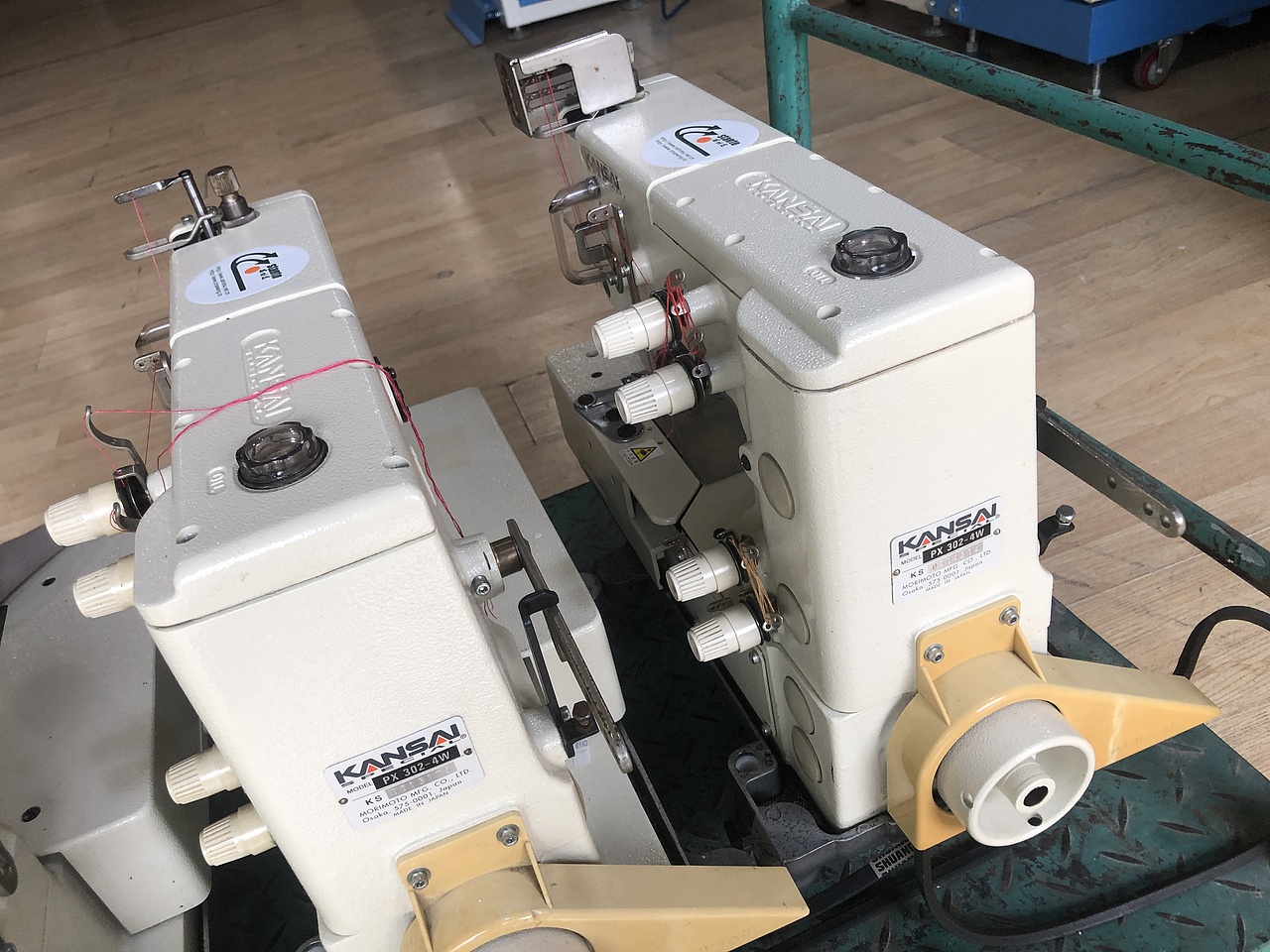 二手日本原装进口森本曲牙车，狗牙车，双针曲牙花车（图ZMTU5MDAwODI4） - 工业用品/机械 - 站酷设计师思坦途特种缝纫机原创素材 - 站酷ZCOOL