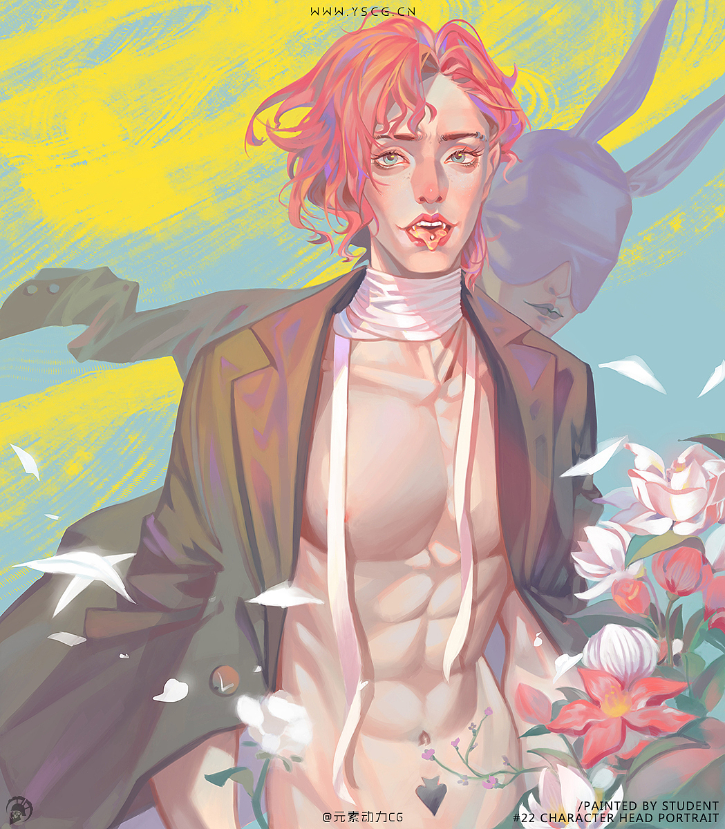 元素动力 | 22期在读学员作业「角色头像」