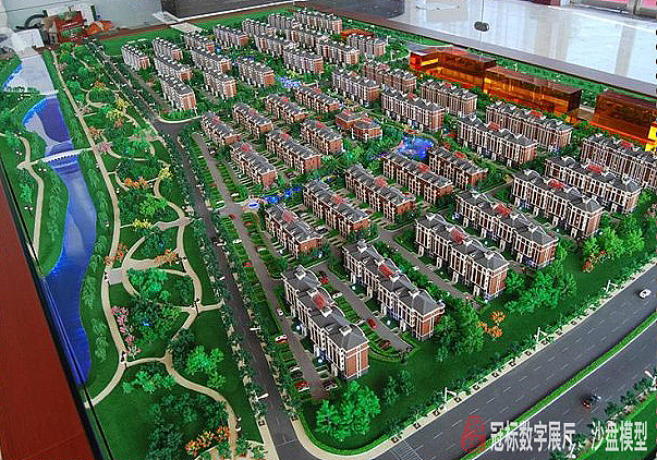 冠标展厅、沙盘模型
