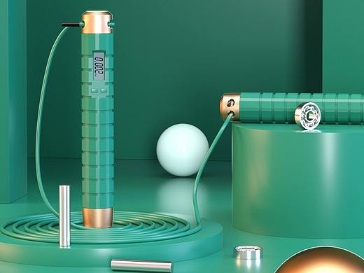 跳繩三維渲染（個(gè)人主頁-ZNTA5NTM1MTY=） - 其他三維 - 站酷設(shè)計(jì)師move21原創(chuàng)素材 - 站酷ZCOOL