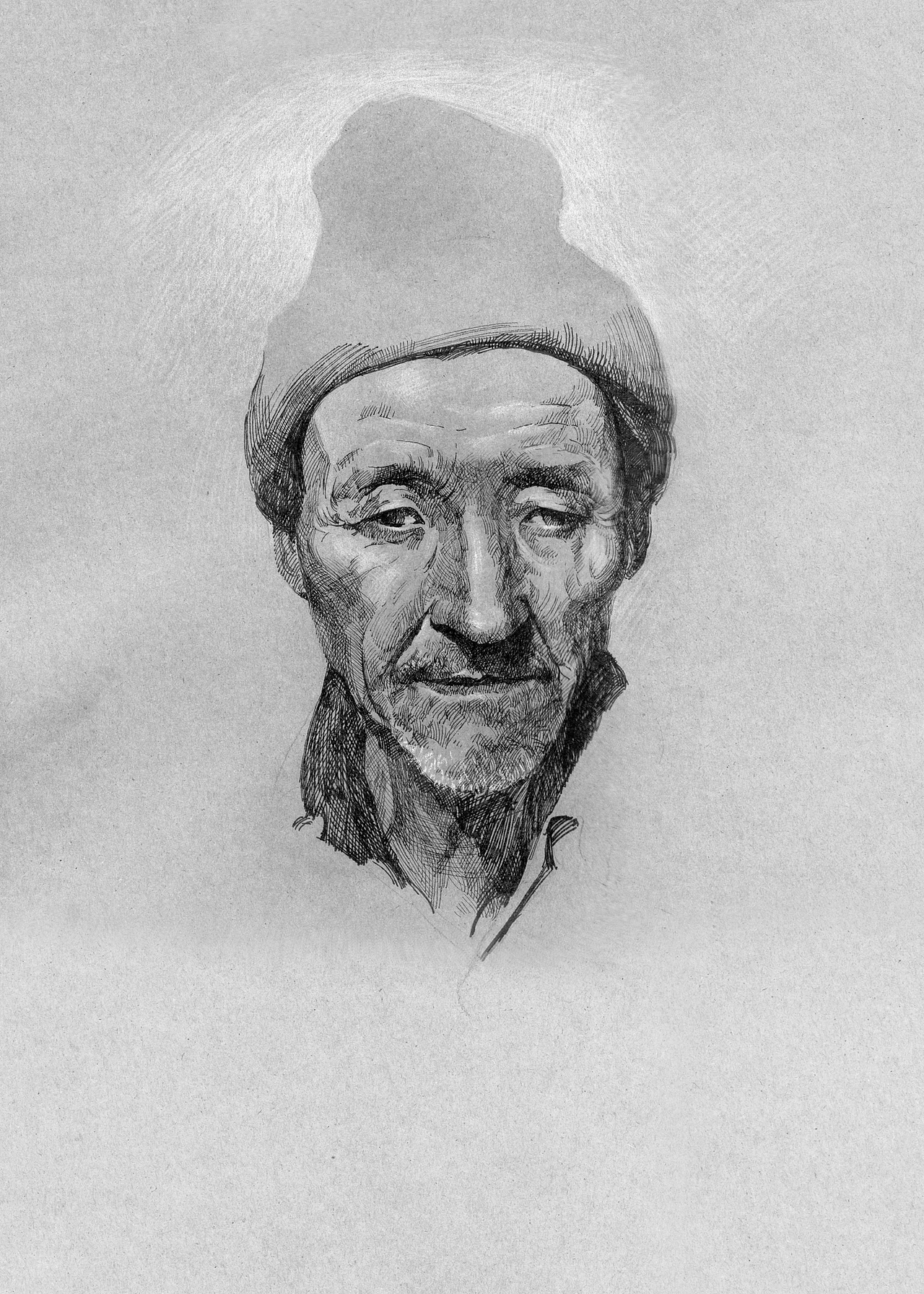 钢笔肖像练习（图ZMTg5NjgxODg=） - 绘画 - 站酷设计师奇钊原创素材 - 站酷ZCOOL