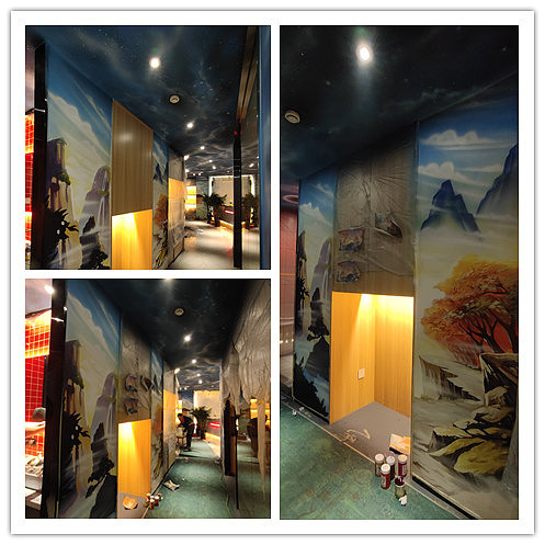 太原柳巷千里商厦 BGM密室逃脱 主题壁画（图ZMjU0MDAwNzYw） - 实验艺术 - 站酷设计师淘气二少原创素材 - 站酷ZCOOL