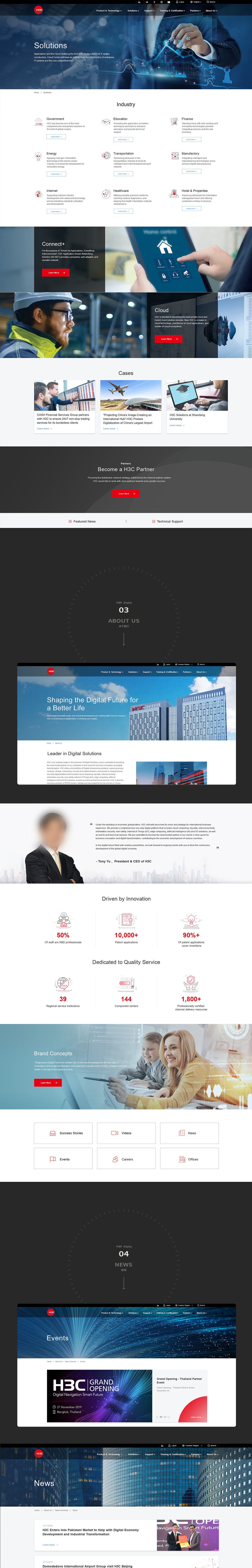 网页设计作品集（图ZMjUyMTIyNjQw） - 企业官网 - 站酷设计师湛渊静语原创素材 - 站酷ZCOOL