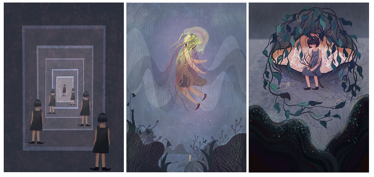 近期插画总结（图ZMjI1ODM2NDEy） - 商业插画 - 站酷设计师sweetHH韩韩原创素材 - 站酷ZCOOL