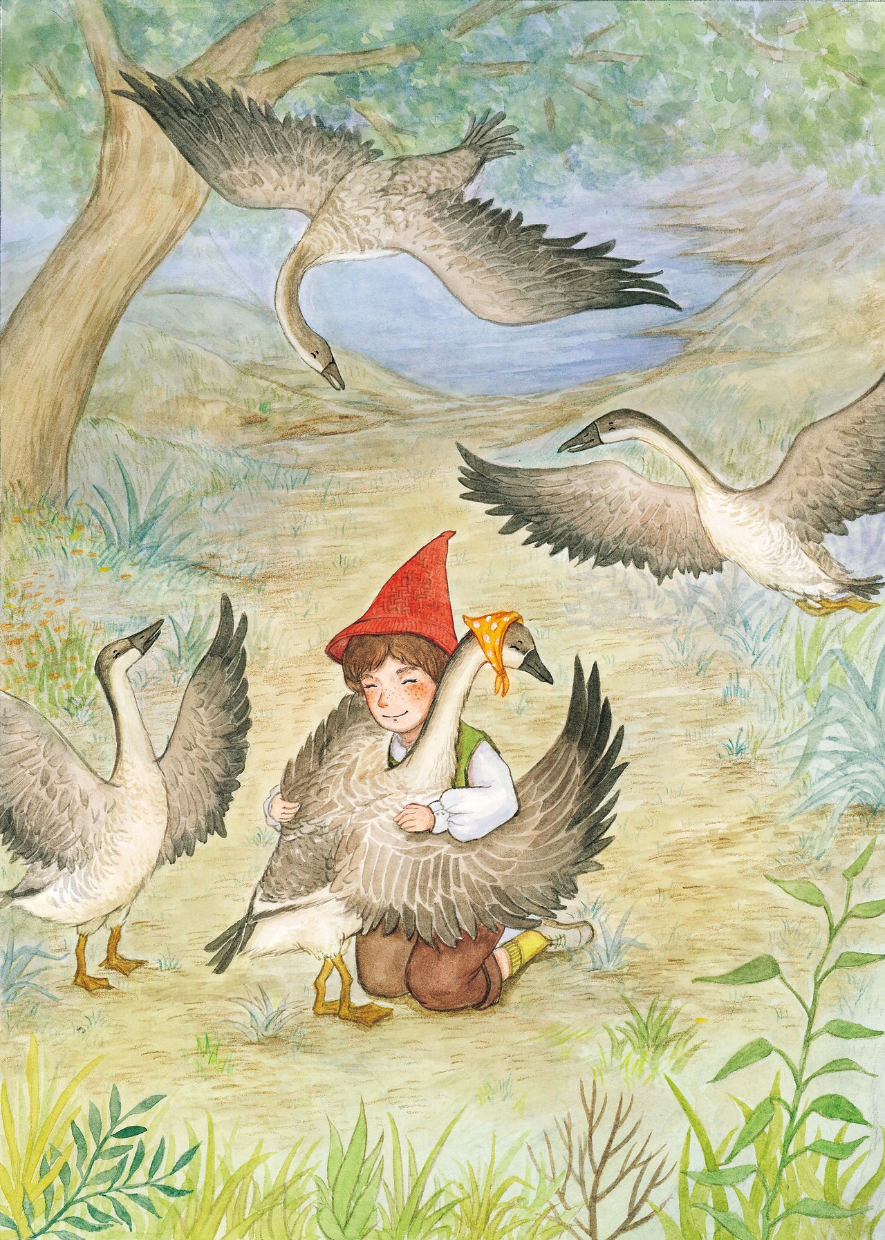 尼尔斯骑鹅旅行记