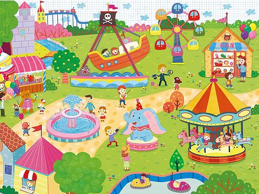 儿童益智游戏 游乐场