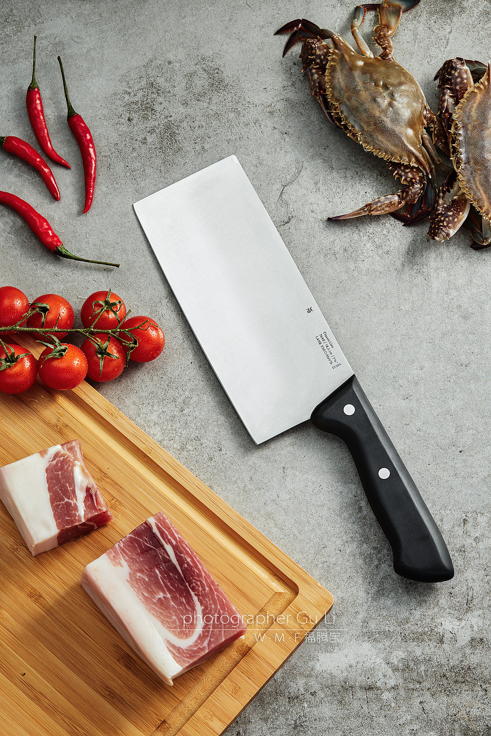 德国WMF福腾宝刀具拍摄