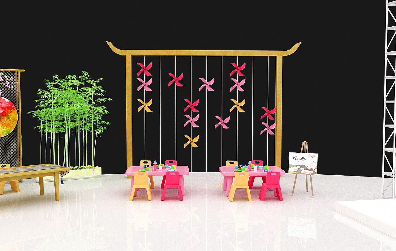 春季、夏季宣傳效果圖（圖ZMTcyOTAyNDY4） - 其他三維 - 站酷設(shè)計(jì)師高大哥原創(chuàng)素材 - 站酷ZCOOL