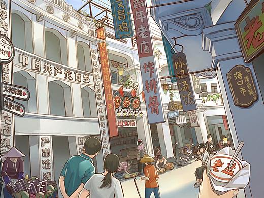 2018.10.4骑楼老街