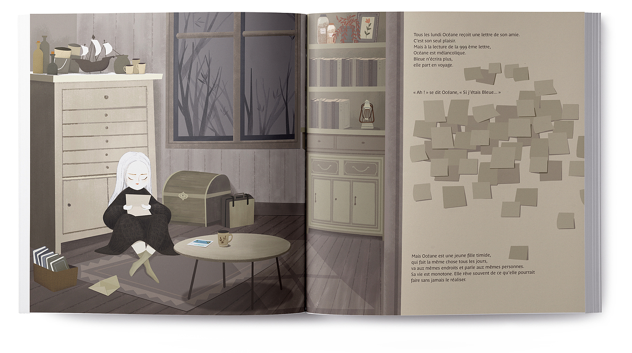 绘本《穿过海洋》