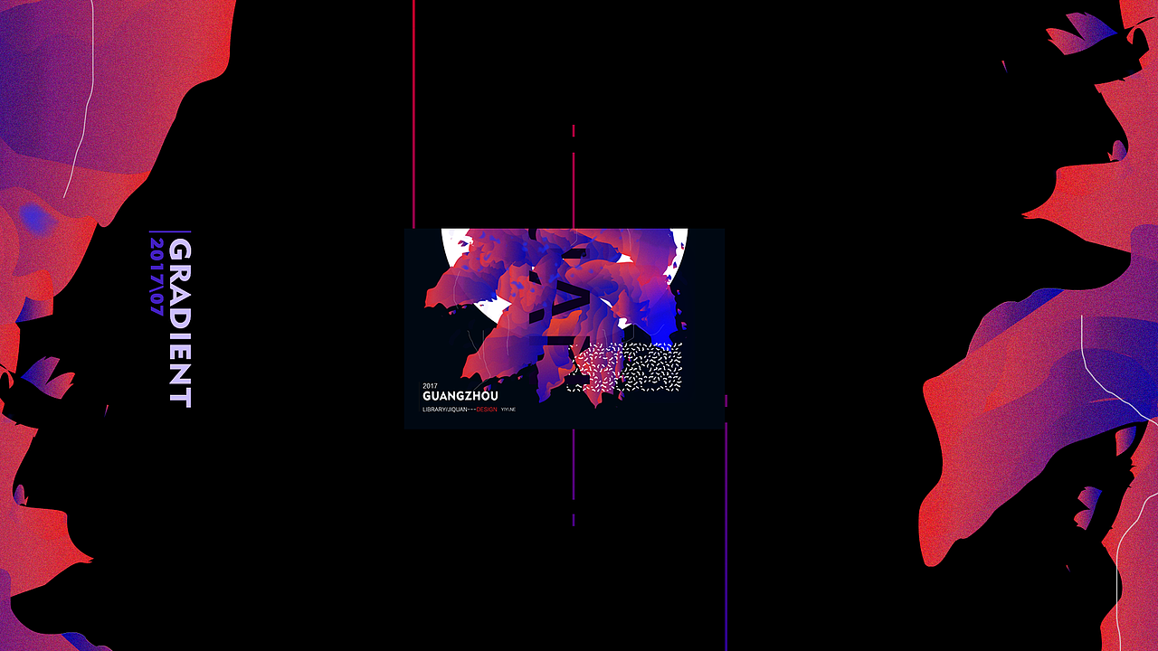GRADIENT POSTER/渐变海报（图ZODYyOTI5MDQ=） - 海报 - 站酷设计师一一呢原创素材 - 站酷ZCOOL