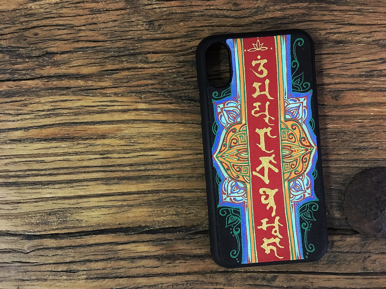 藏地行「惹薩」手繪圖案設計