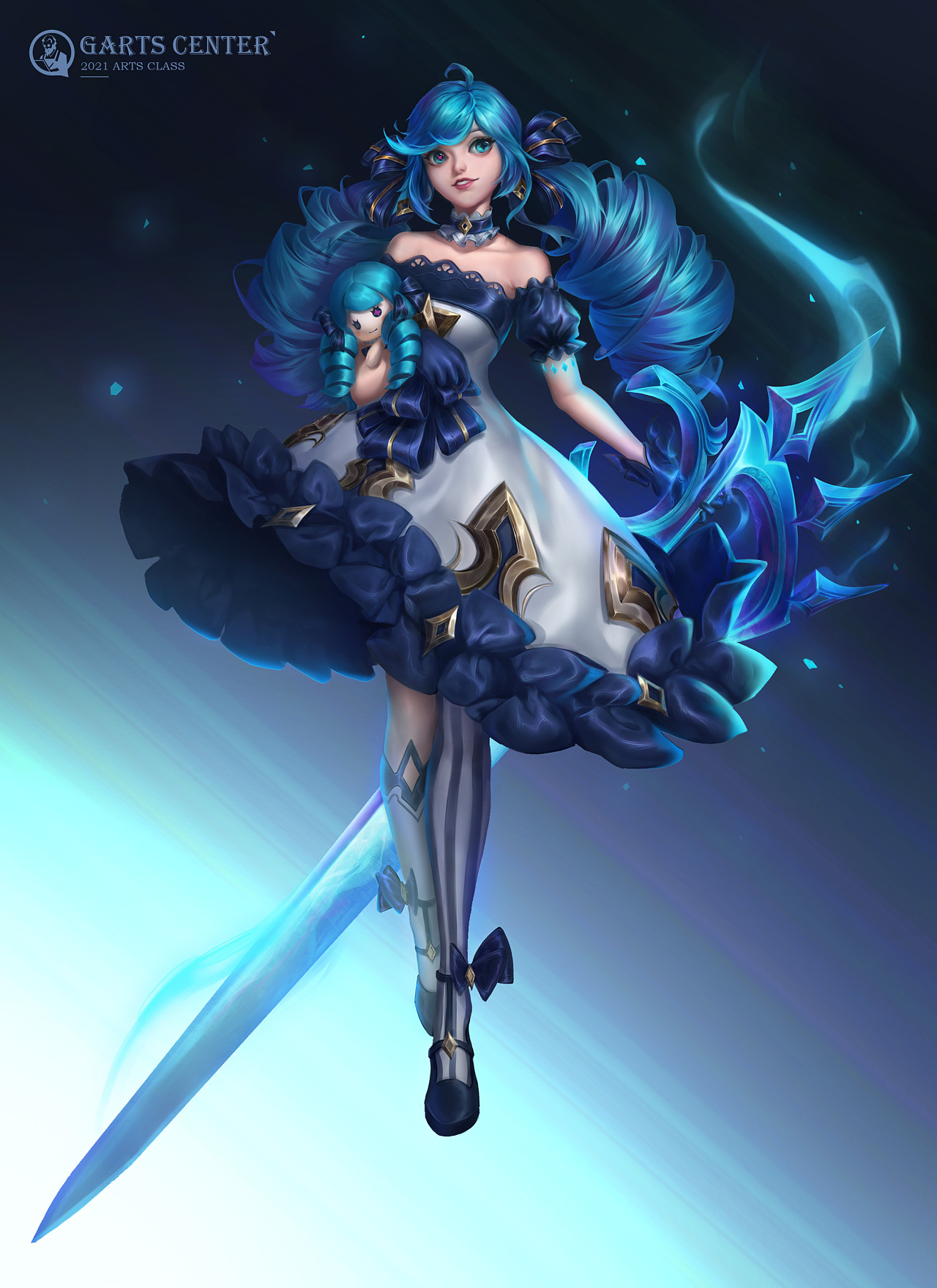 【匠人绘】基础班21春学生立绘作业节选2|插画|游戏原画|匠人绘cg艺术