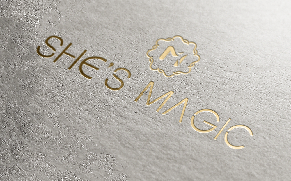 SHE'S MAGIC (LOGO设计，仅供展示)（图ZMjQzOTY0Mjg4） - Logo - 站酷设计师沫兮悦原创素材 - 站酷ZCOOL