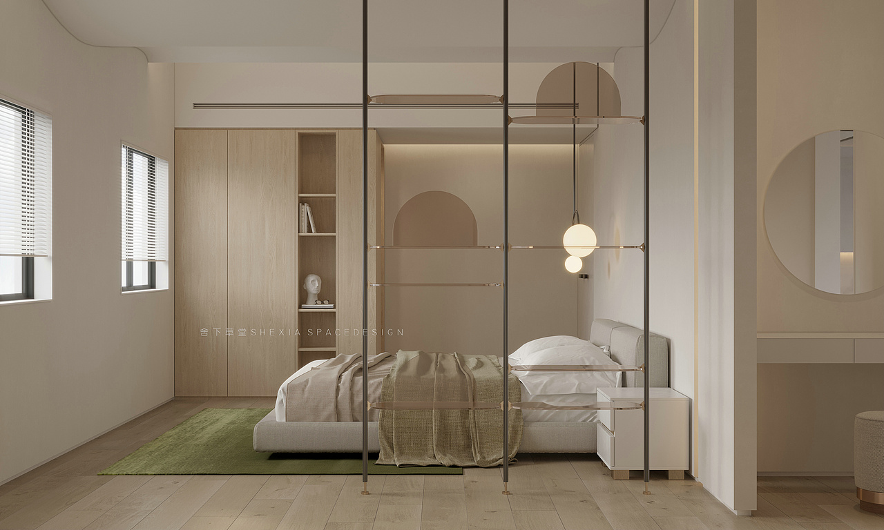 宁洁设计作品 |轻风（图ZMjAwNTY4MzUy） - 家装设计 - 站酷设计师舍下草堂原创素材 - 站酷ZCOOL