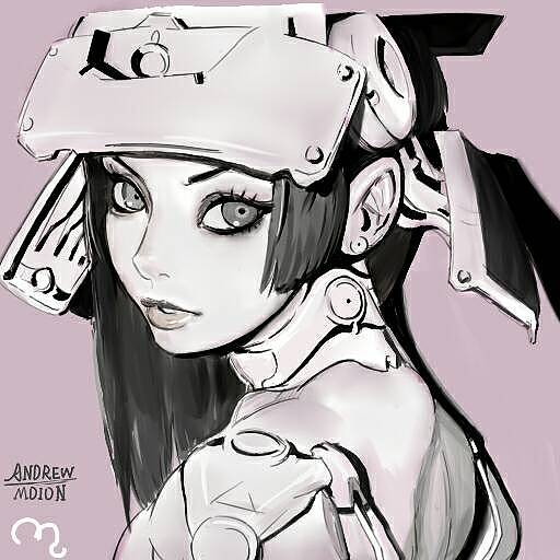 机械女（图ZNjc4MDk0NDg=） - 创作习作 - 站酷设计师Liopppp原创素材 - 站酷ZCOOL