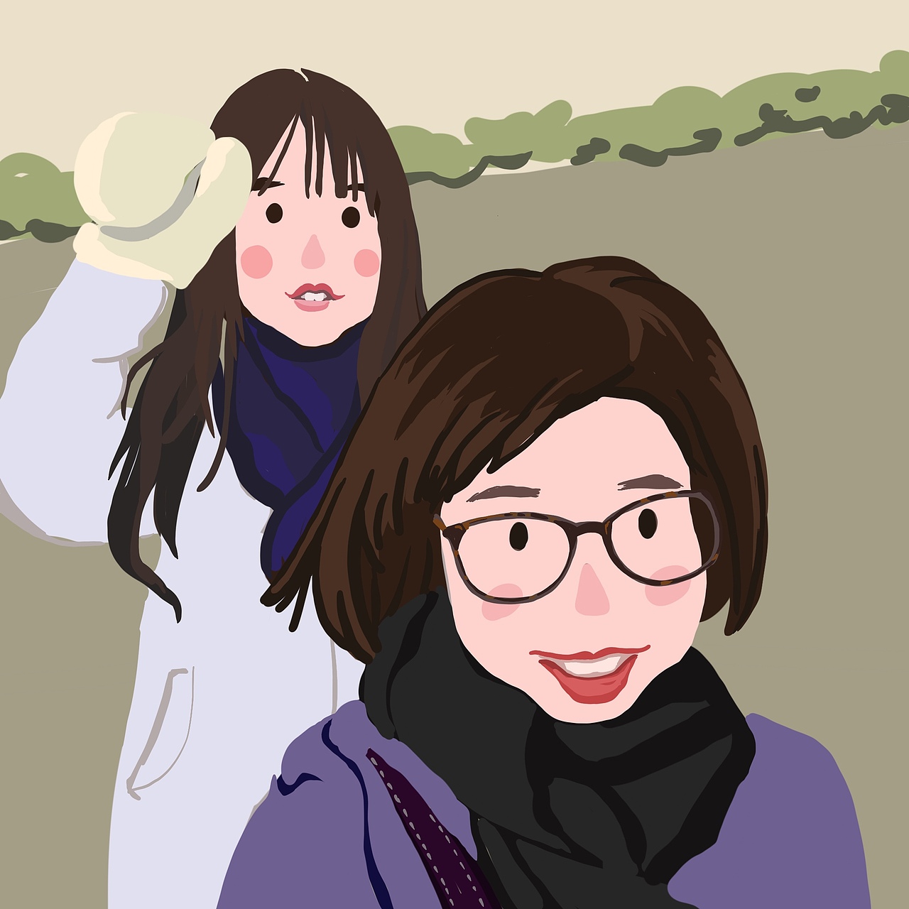 简单手绘头像
