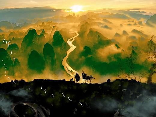 【山海惊奇】组画——建木