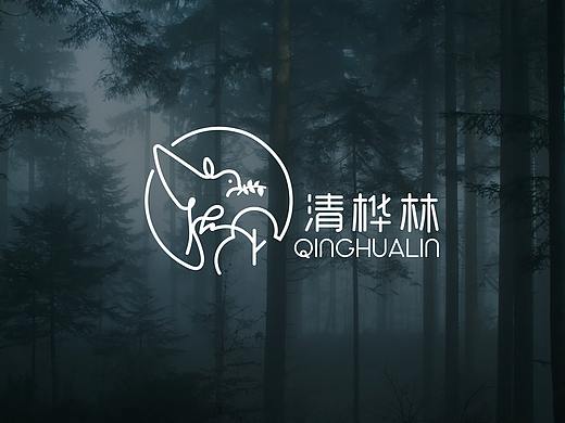 清桦林园艺LOGO