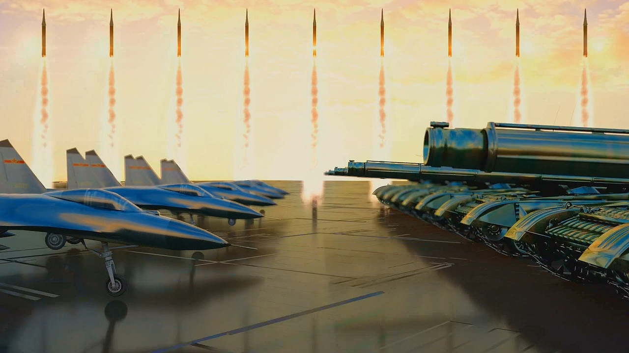 军事类部队开场cg片头