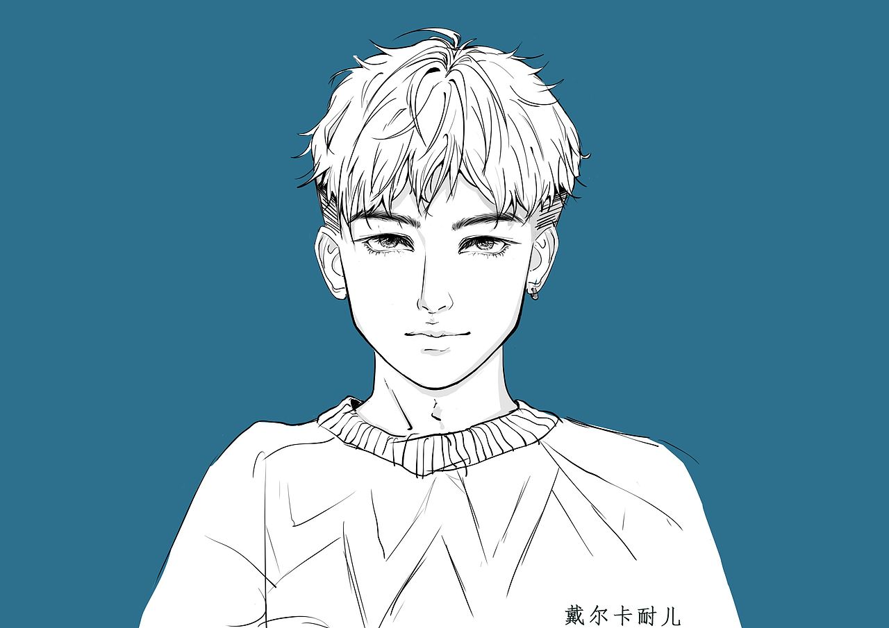 插画|动漫|单幅漫画|戴尔卡耐儿_原创作品-站酷(zcool)