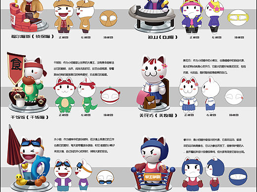 一套为了完成学院奖作业的盲盒设计。
