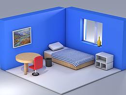 #简易卧室#插头