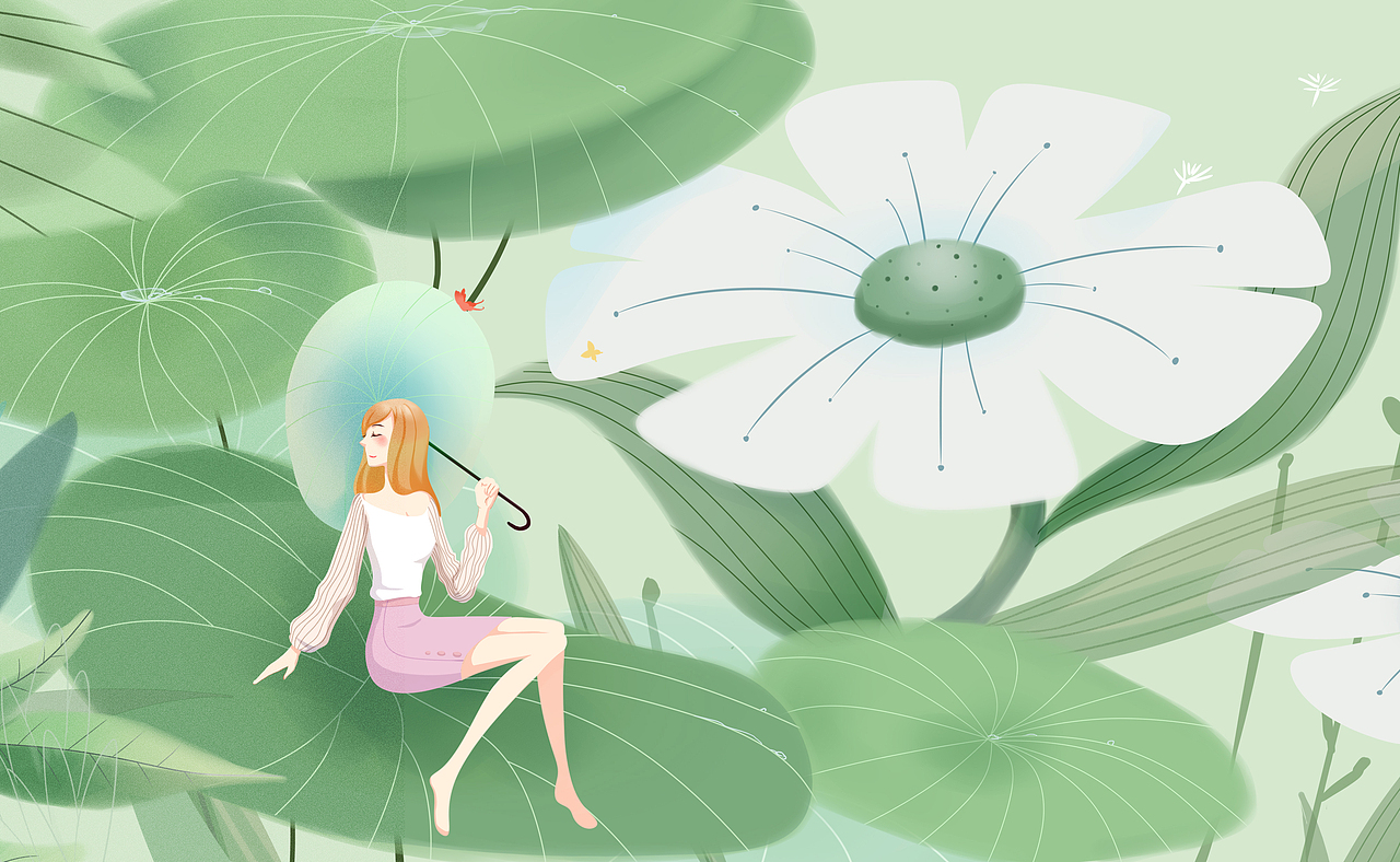 手绘插画（图ZMjExMDUwNDMy） - 商业插画 - 站酷设计师索尔动漫原创素材 - 站酷ZCOOL