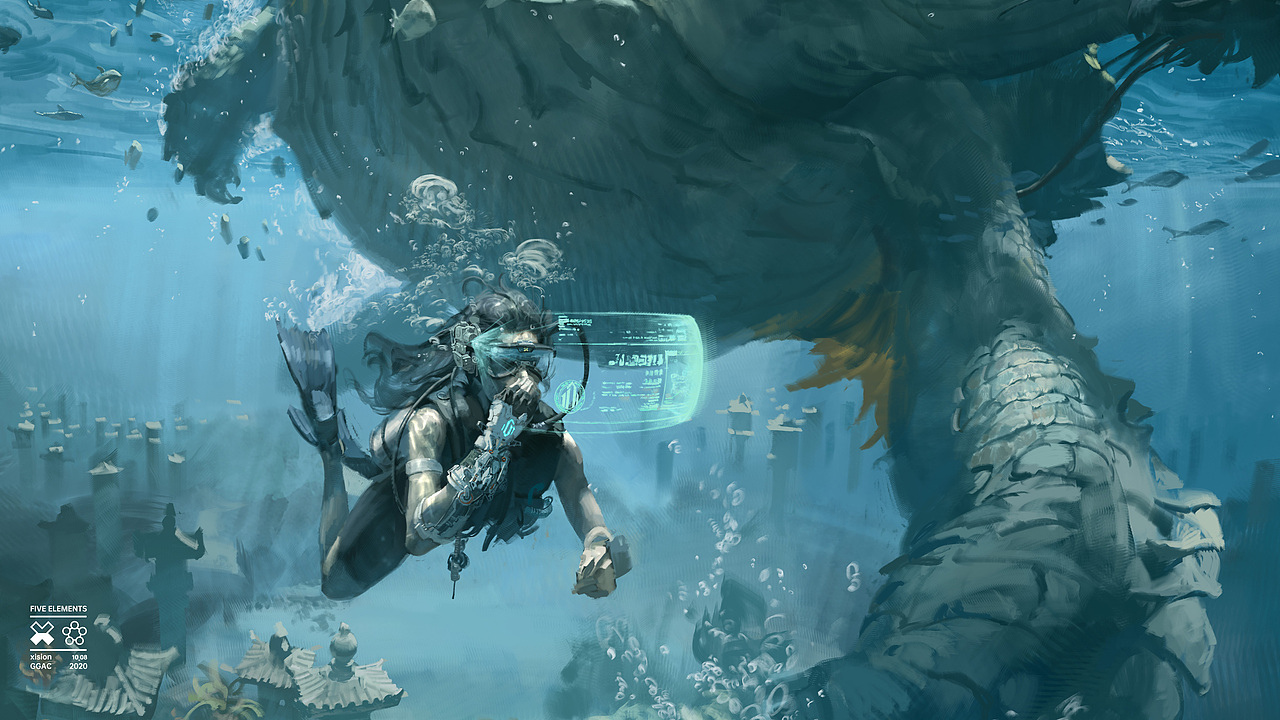 《山海有灵·玄武》